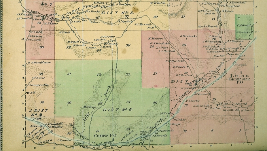 Maps Allegany County Historical Society Gallery